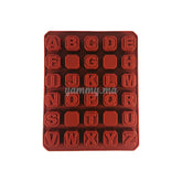 Moule Silicone Cubes Alphabet